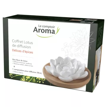 Caixa Lotus Delícias de especiarias Le Comptoir Aroma