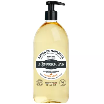 Le Comptoir du Bain Savon de Marseille Surgras Douce Amande