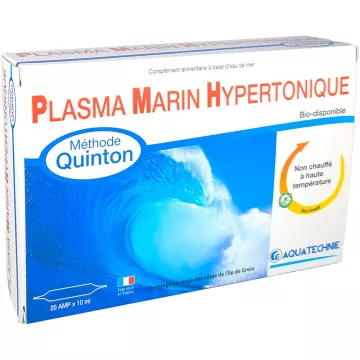 Aquatechnie Plasma Marinho Hipertônico 20 Frascos