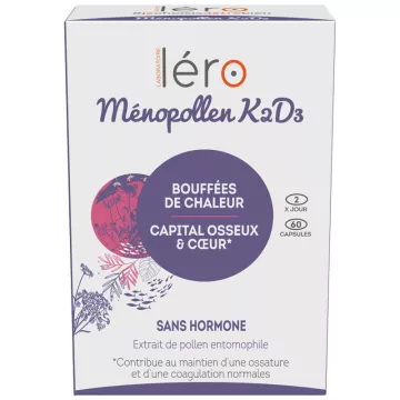 Lero Menopollen K2D3 Knochenkapital 60 Kapseln