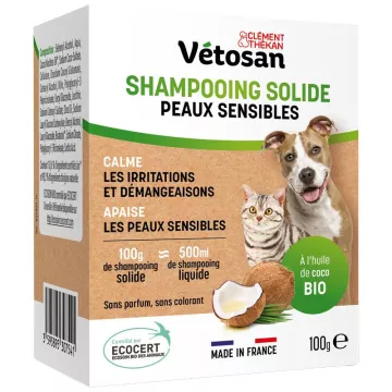 Vetosan Solid Shampoo Sensitive Skin 100 gr