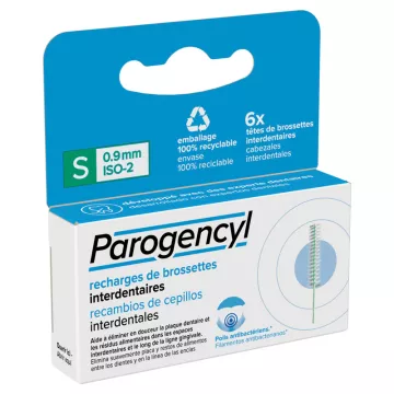 Parogencyl Auswechselbarer Kopf Bürste Nachfüllpackung
