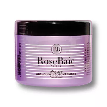 RoseBaie Anti-Gelb Maske Speziell für Blondinen 500 ml