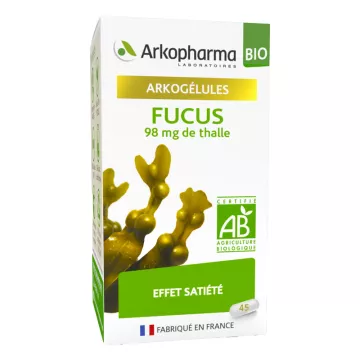 Arkogélules Fucus Effet Satiété Biologico
