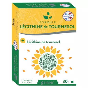 HDNC Lécithine de Tournesol 30 Gélules