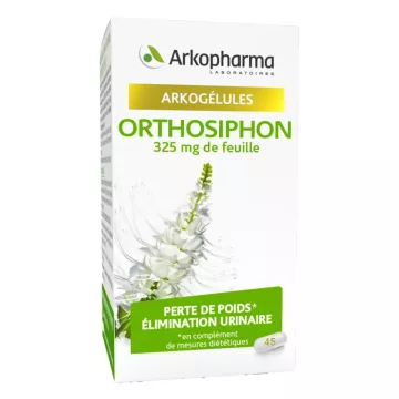 Arkocaps Orthosiphon Pérdida de peso Eliminación urinaria