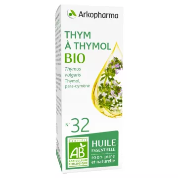 Arkopharma Huile Essentielle n°32 Thym Thymol Bio 5ml