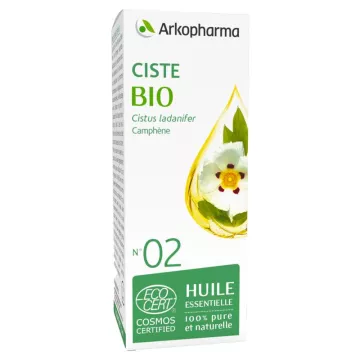 Olio essenziale biologico Cistus n ° 2 ArkopharmaArko-Essentiel Olfae 5ml