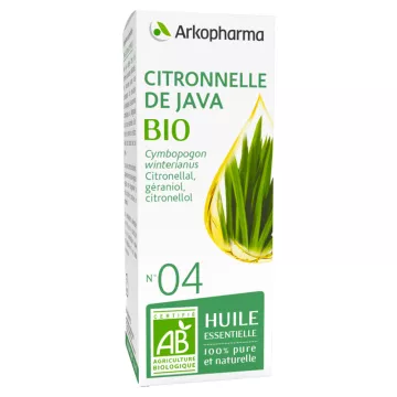 Olfae Citronnelle de Java huile essentielle BIO n°4 10 ml Arkopharma