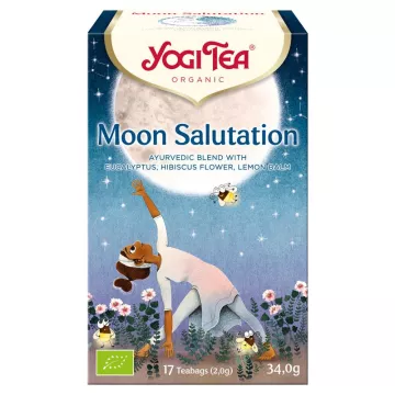 Yogi Tea Té de Hierbas Saludo a la Luna Ecológico 17 Sobres