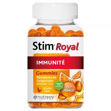 Nutreov Stim Royal Immunité 60 Gummies Sans Sucre