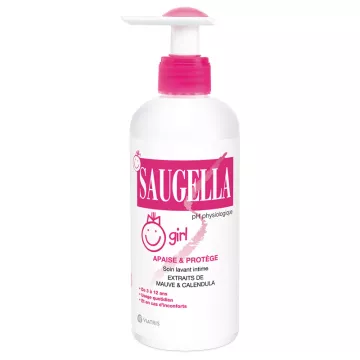 Saugella Girl Soin Lavant Intime Apaise et Protège 200 ml