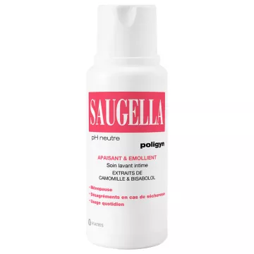 Saugella Poligyn Cuidado de Limpeza Íntimo Suavizante e Emoliente 250 ml