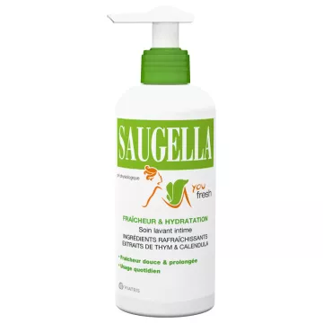 Saugella You Fresh Frescura e Hidratação Cuidado de Limpeza Íntima 200ml