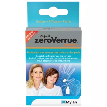 Objectif ZeroVerrue Original Traitement Verrues 5 ml