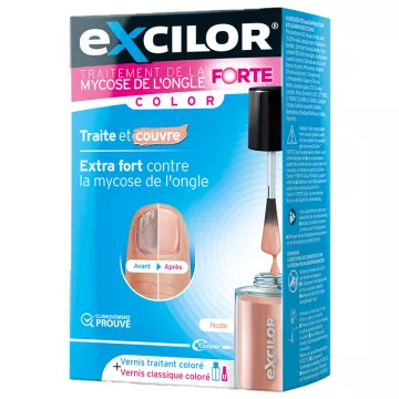 Excilor Forte Color 30 ml Nude