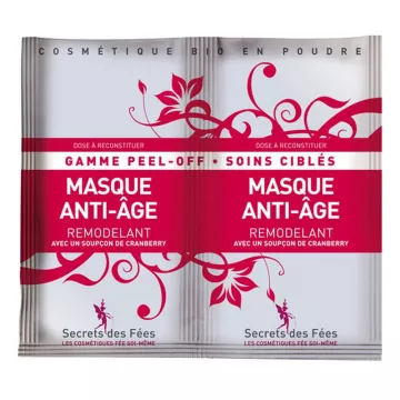 Secrets des Fées Masque Peel Off Anti Âge Remodelant 2 x 8 g