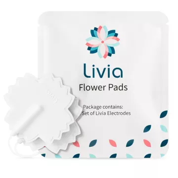 Juego de electrodos Livia Flower Pads x 2