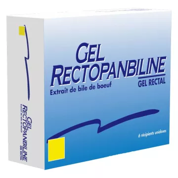 Rectopanbiline Rectal Gel Ox Bilis Extract 6 Monodosis