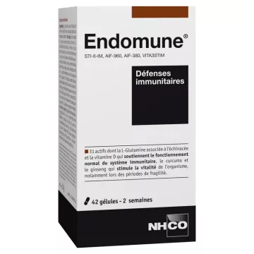 ENDOMUNE NHCO 42 CÁPSULAS DE DEFENSA INMUNE