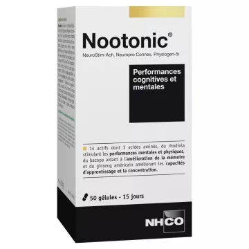 NHCO Nootonic Rendimiento cognitivo y mental