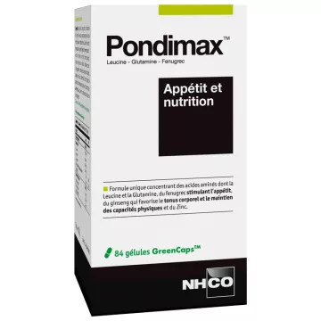 Pondimax NHCO déficit pondéral 84 gélules appetit