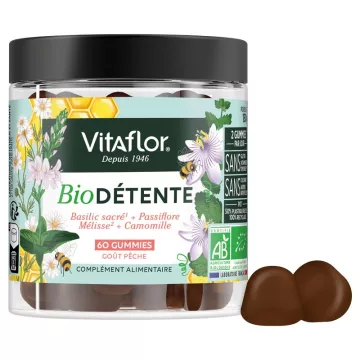 Vitaflor Bio Detente 60 Gommes 