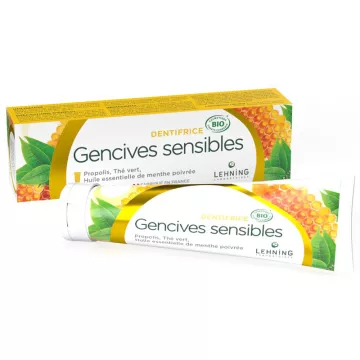 Lehning Органическая зубная паста Sensitive Gums 80г