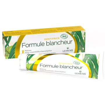 Lehning Bio-Zahnpasta Formel Weiss 80 g