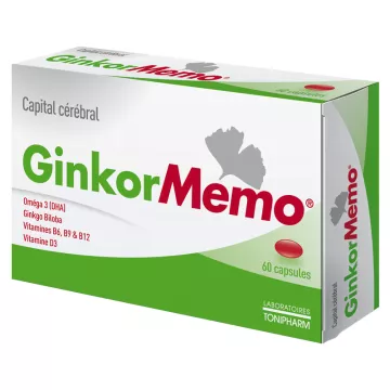 Ginkor Memo Hersenhoofdstad 60 capsules