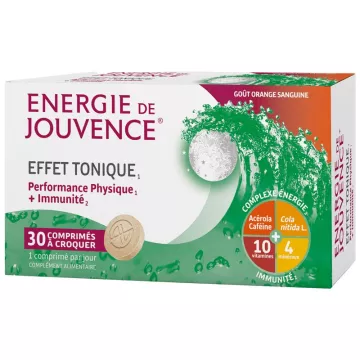 Youth Energy 30 Comprimidos Masticables