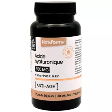 Nat & Form Nutraceutique Acide Hyaluronique 30 Gélules