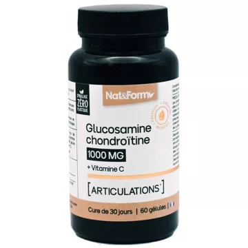 Nat & Form Nutraceutique Glucosamine Chondro 60 Capsules