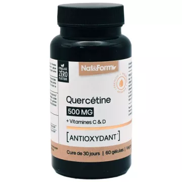 Nat&Form Nutraceutical Quercetin 60 Capsules
