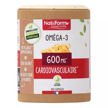 Nat & Form Omega-3 200 Capsules