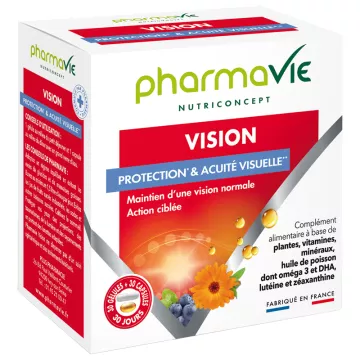 PHARMAVIE VISION 30 GELULES + 30 CAPSULES