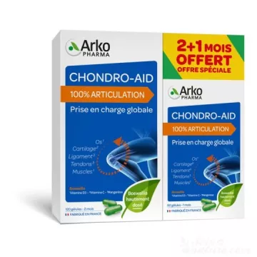 Arkopharma Chondro-Aid 100% Articulation 120 gélules + 60 offertes