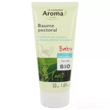 Le Comptoir Aroma Bálsamo Peitoral Orgânico para Bebês 50ml