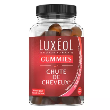 Luxéol Gummies Chute des cheveux 60 gommes