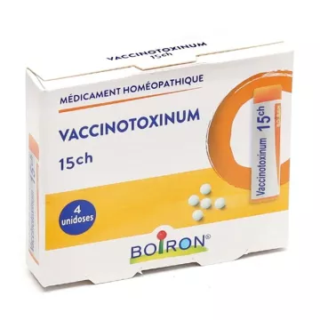 Vaccinotoxinum 15CH Boiron Pack 4 Dosis