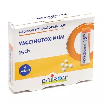 Vaccinotoxinum 15CH Boiron Pack 4 Dosen