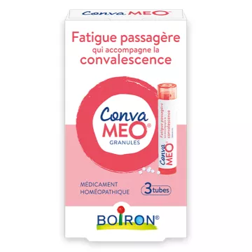CONVAMEO Boiron Temporary Fatigue Convalescence 3 tubos