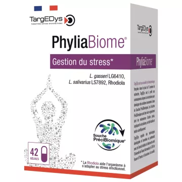 Targedys Phyliabiome Stressbeheersing 42 Capsules