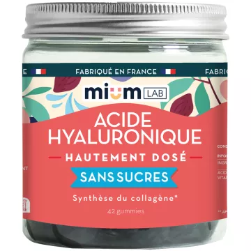 Mium Lab Gummies Acide Hyaluronique Sans Sucres 42 Gommes