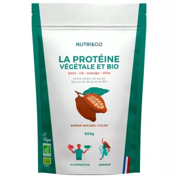 Nutri&Co Proteína Vegetal Orgânica em Pó 500g