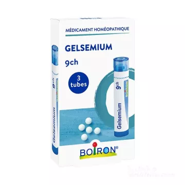 Gelsemium 9 CH Boiron Homeopack 3 tubos de grânulos