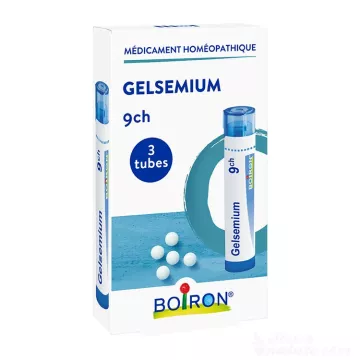 Gelsemium 9 CH Boiron Homéopack 3 Tubes Korrel