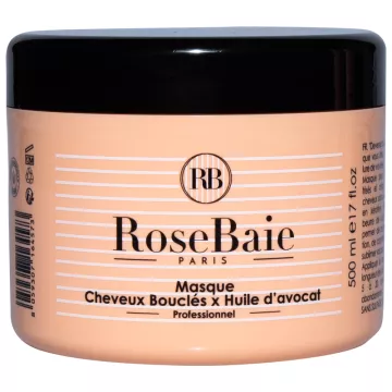 RoseBaie Maschera per capelli ricci all'avocado 500 ml