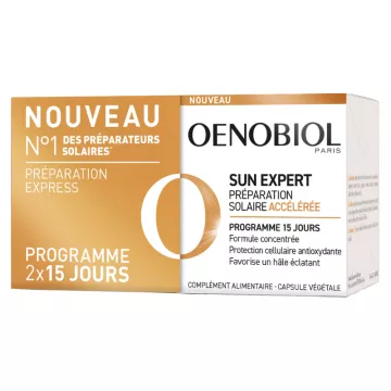 Oenobiol Sun Expert Cápsulas Preparadoras Solares Aceleradoras