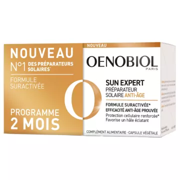 Oenobiol Sun Expert Préparateur Solaire Age 60 Capsules 